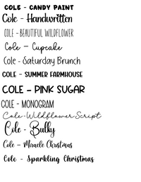 18" Knit Stockings - Leatherette Name Patch