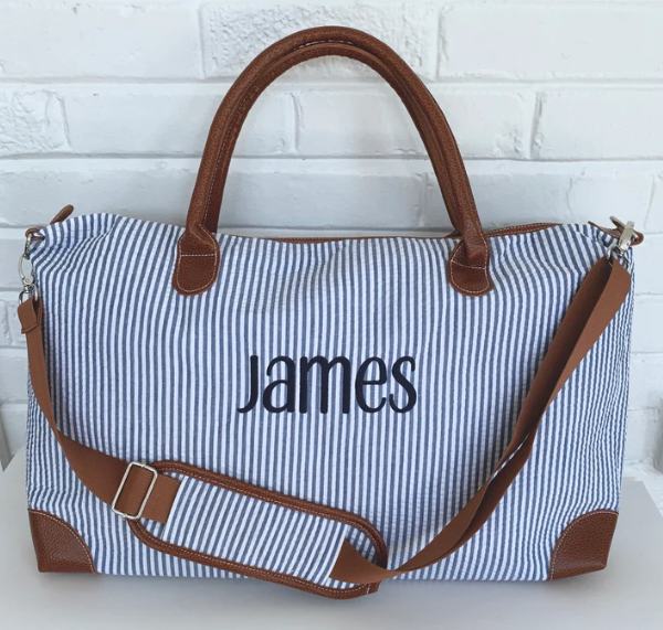 Weekender Embroidered Bag