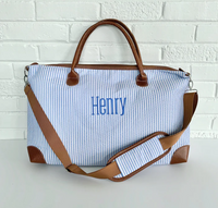 Weekender Embroidered Bag