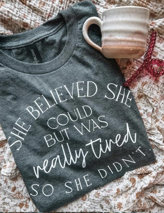 She Believed She Could | But Was Really Tired