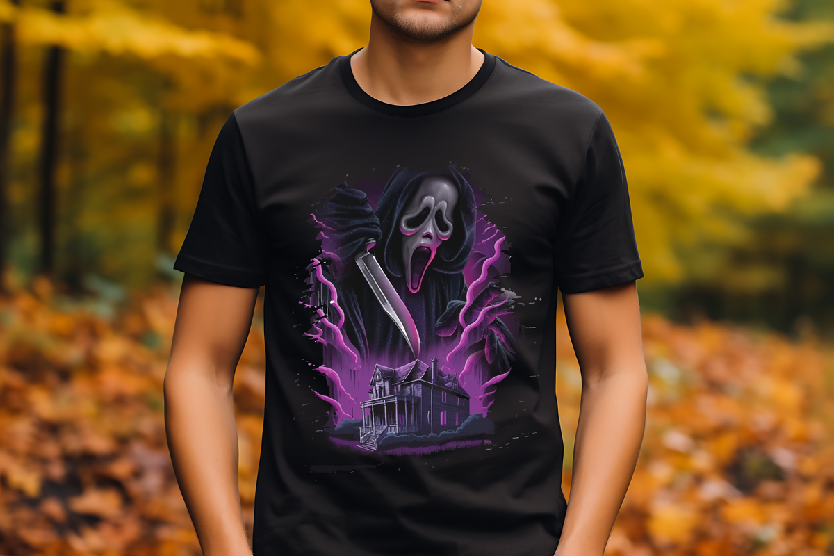 Ghostface Classic Horror Film Graphic Tee