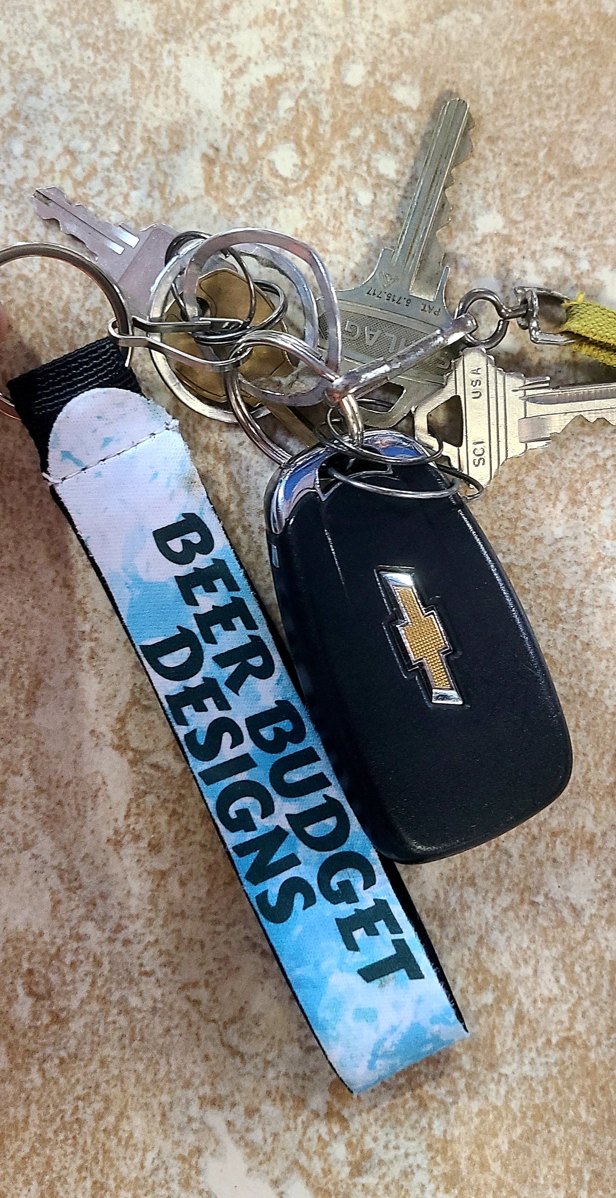 Custom Wristlet Keychain- Packs