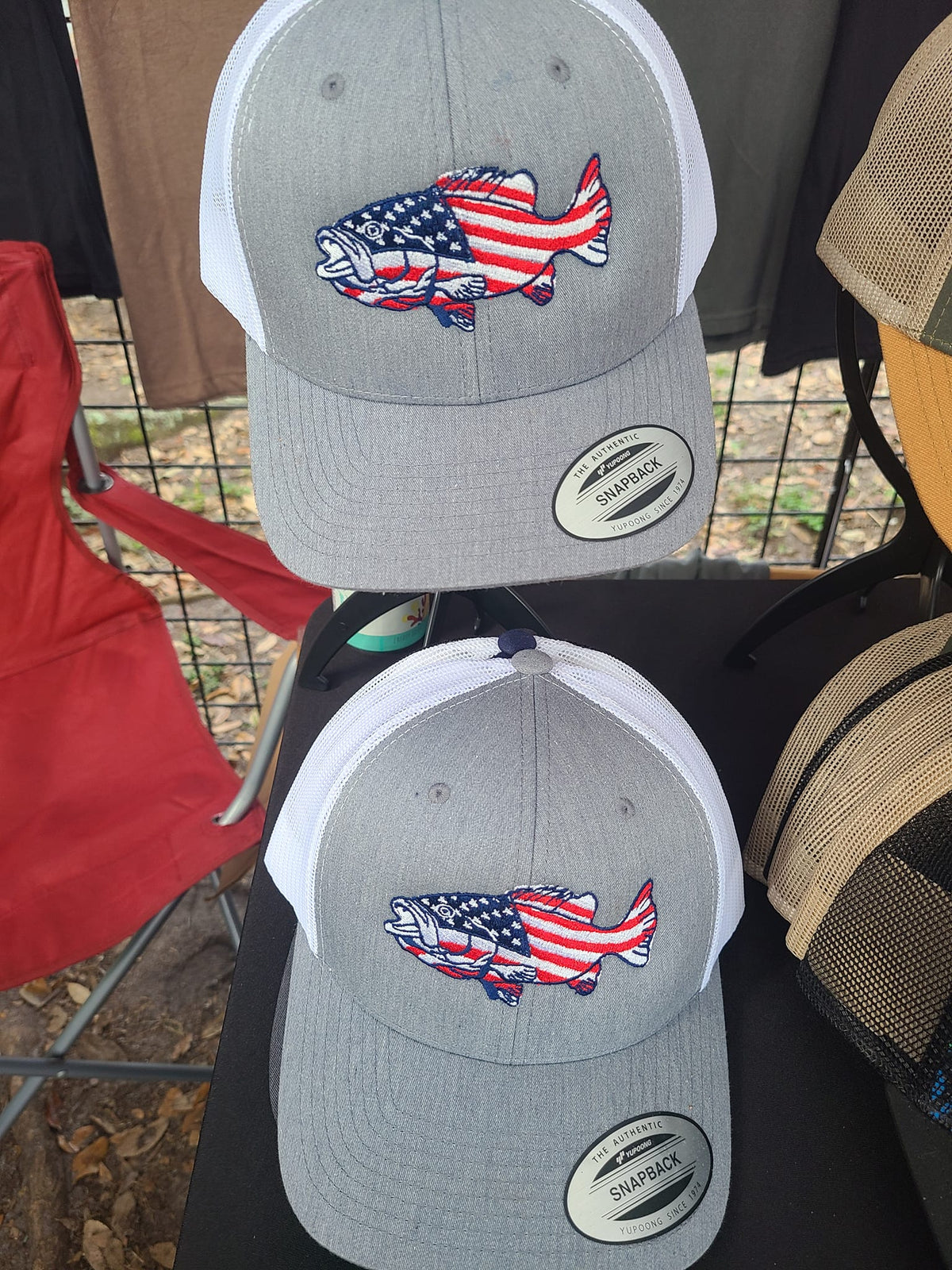 American Bass Trucker snapback Hat