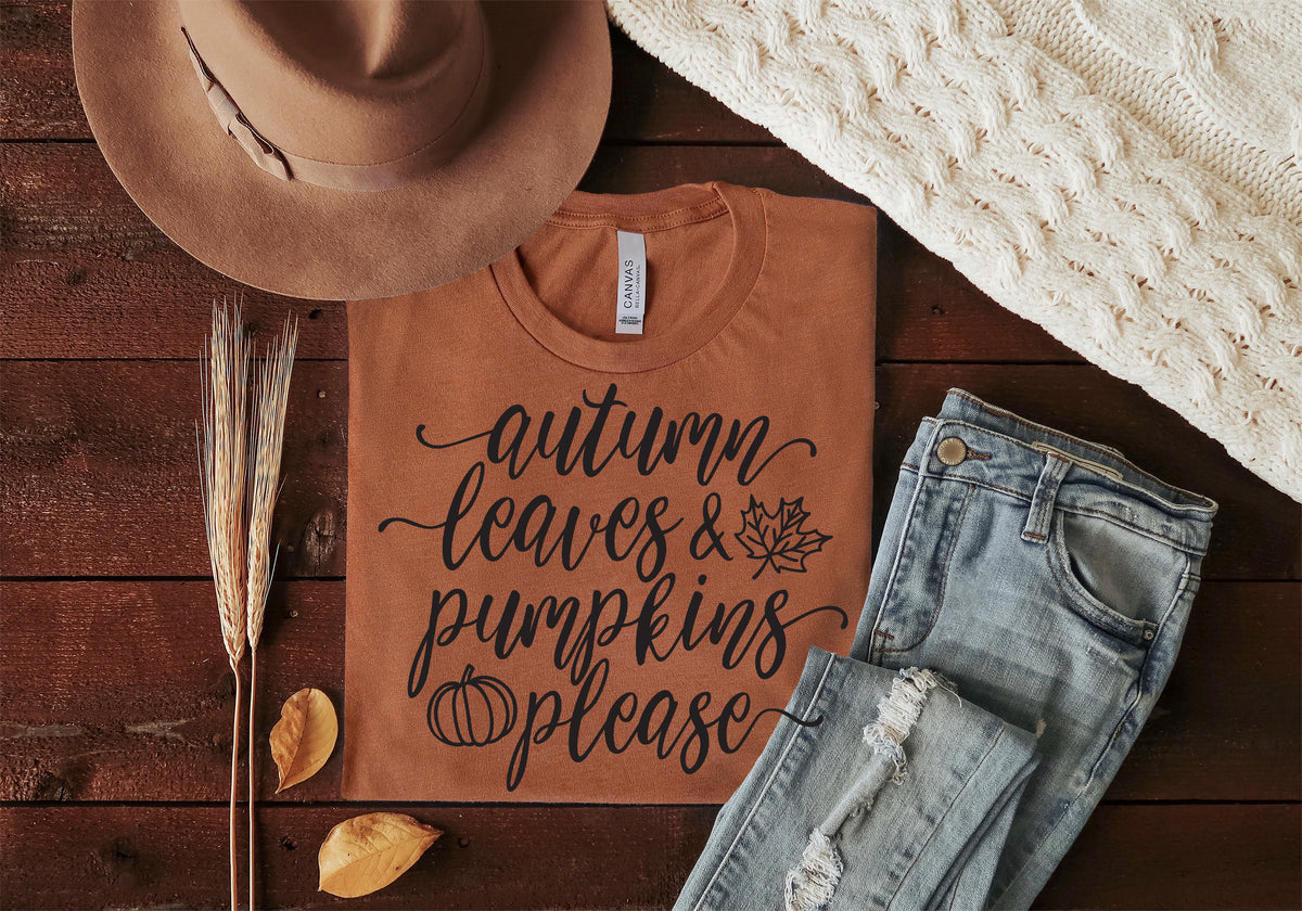 Autumn Leaves & Pumpkins Please
