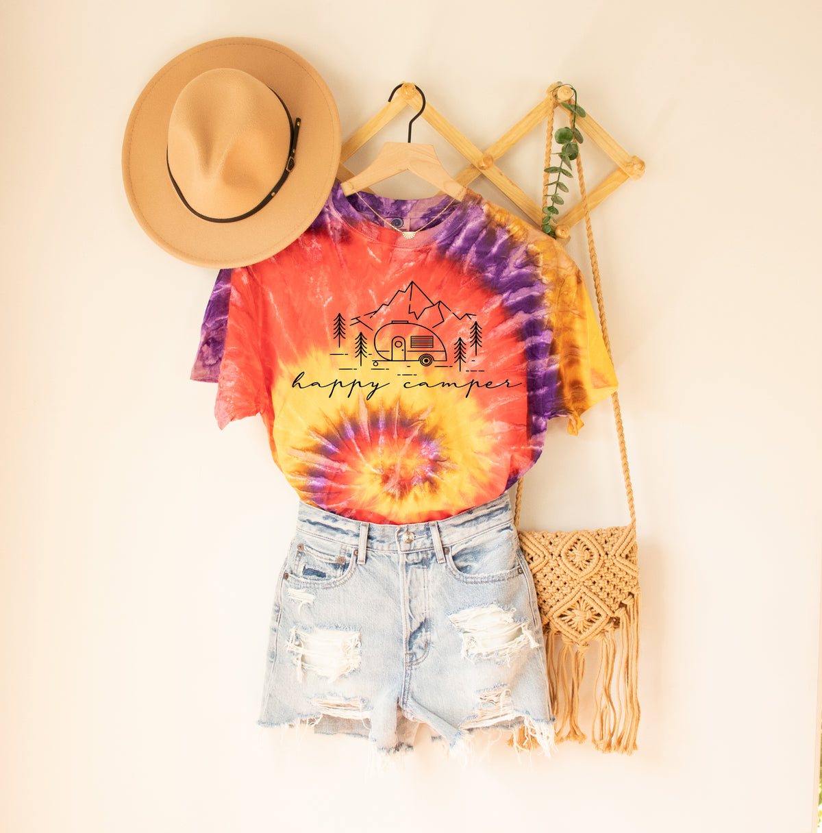 Happy Camper - Festival Tyedye