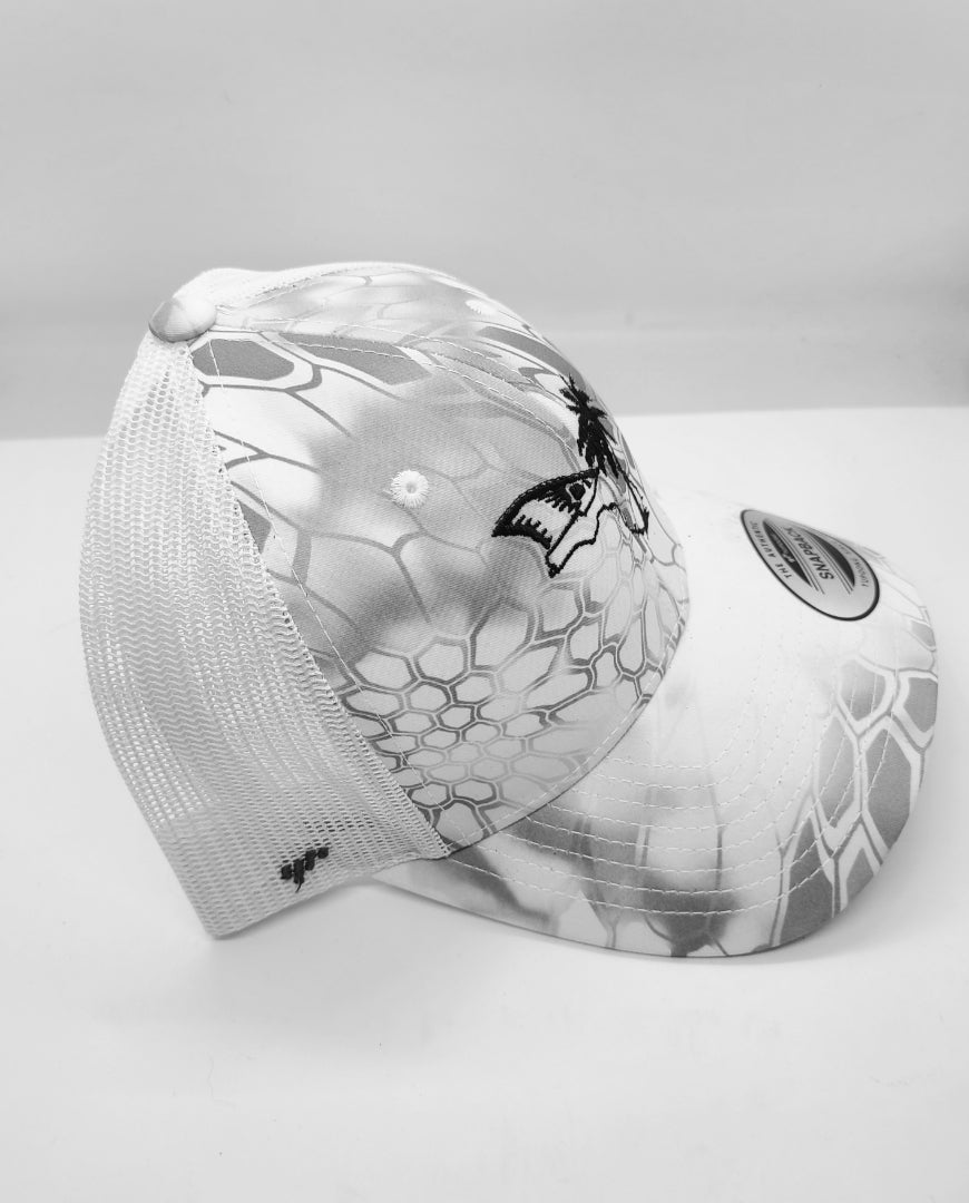 Florida Redfin Kryptek fishing snapback hat