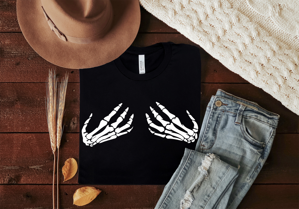 Skeleton Boobie Hands