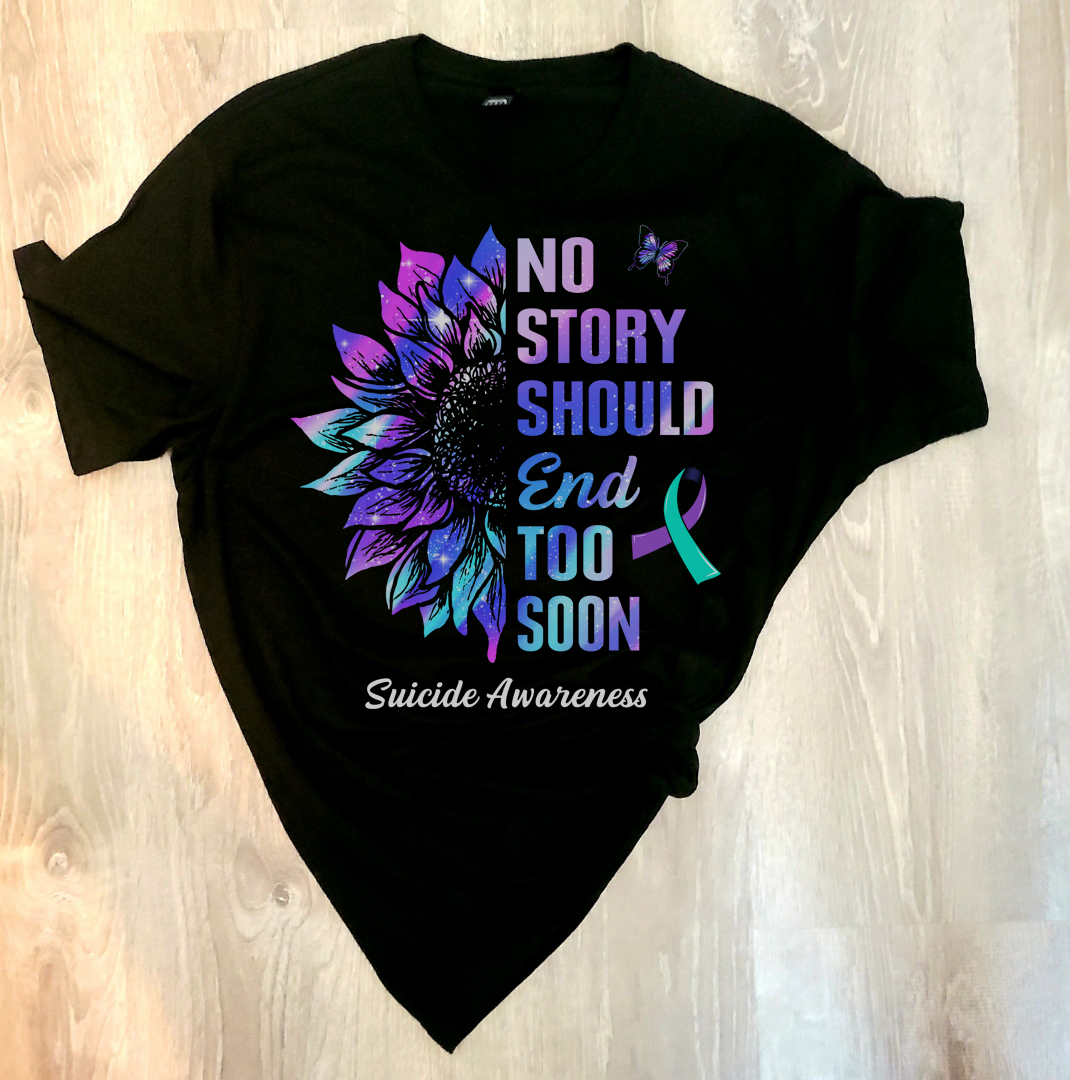 Flower| No story should end too soon | Tshirt