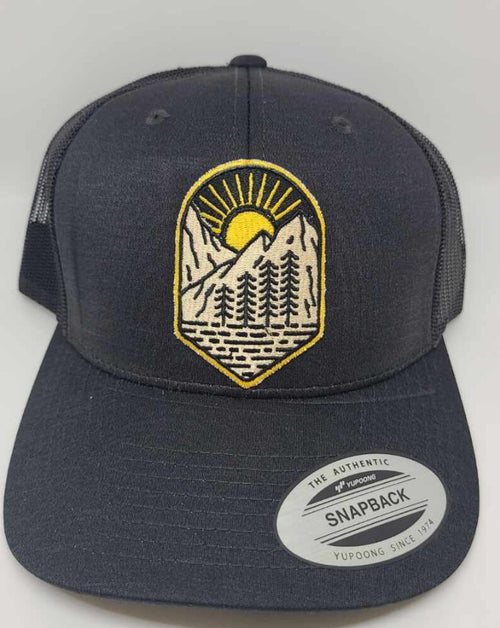 Adventure Patch Snapback Hat