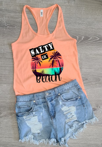 Salty Lil Beach | Graphic Tank