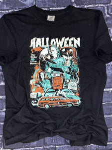 Michael Myers - Halloween The Night He Came Home Vintage Style Tee