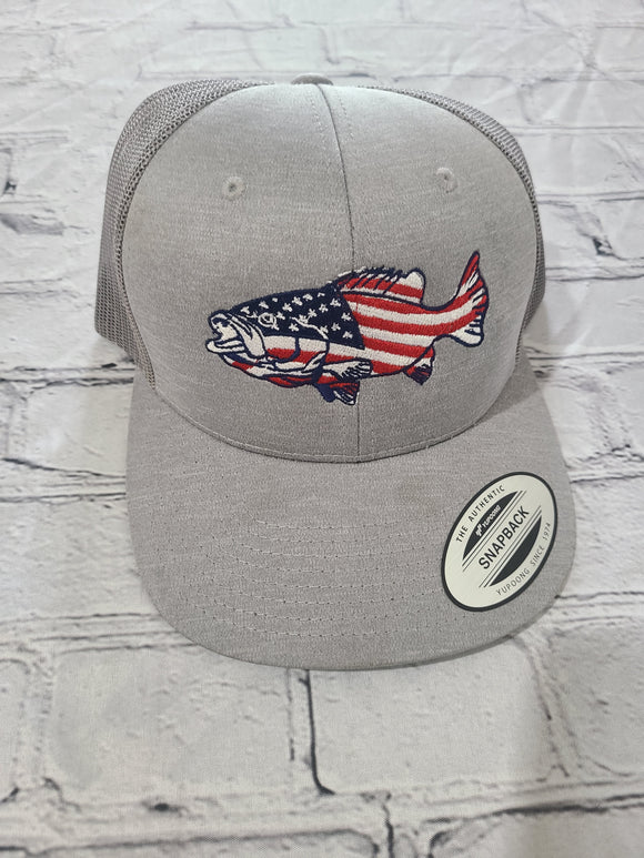 American Bass Trucker snapback Hat