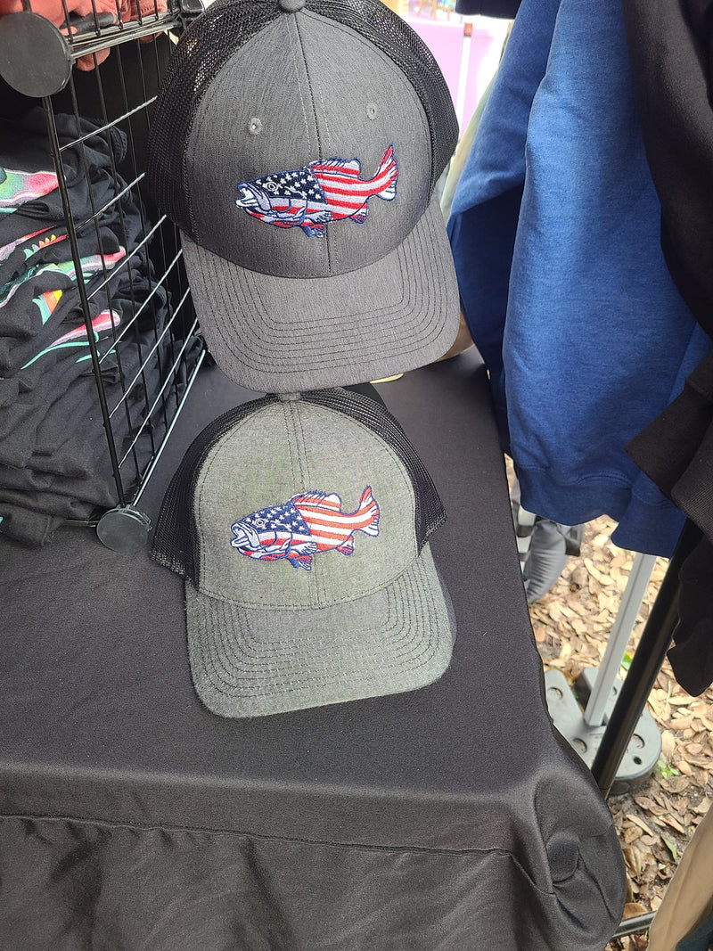 American Bass Trucker snapback Hat