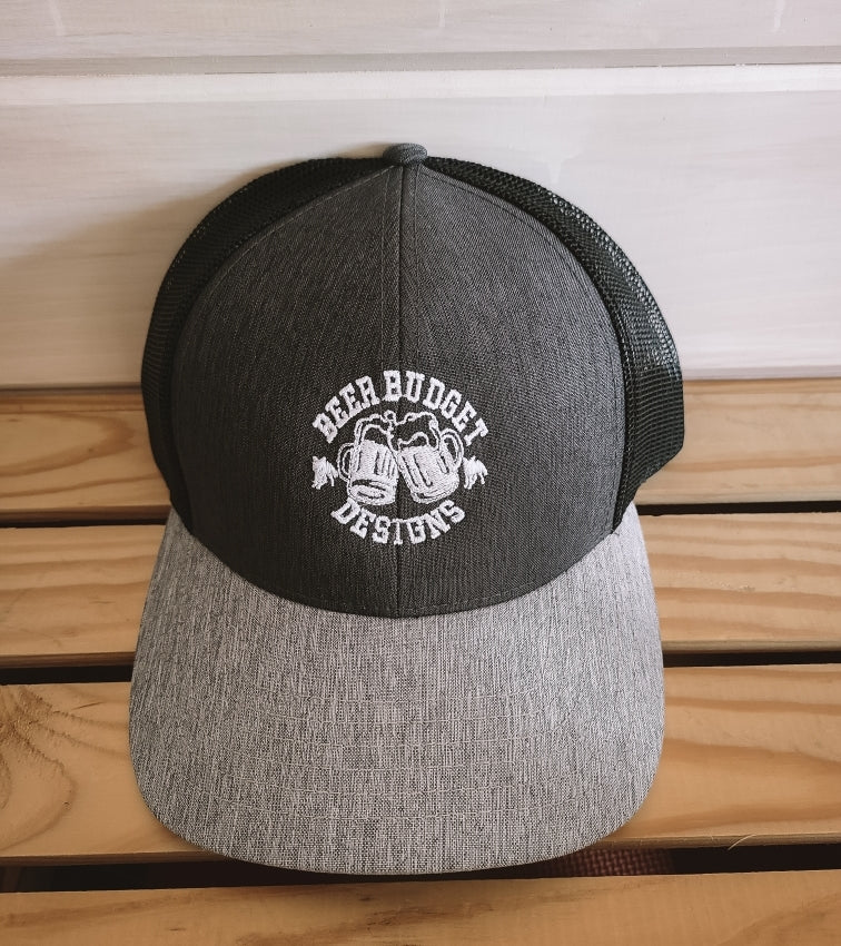 Trucker Snap Back Embroidered Hat