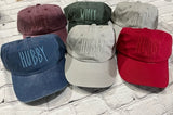 Hubby & Wifey Mono Chromatic Embroidered Hat